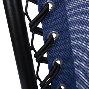 English Elm Celestial Zero Gravity Lounge Chair Set of 2 - Ergonomic, Portable, and Adjustable Comfort for Relaxation Navy 2-GM-103122SS-NV-GG