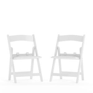 English Elm HERCULES Kids Folding Chairs Set of 2 | Durable, Lightweight Resin with Padded Seats for Events 2-LE-L-1K-GG