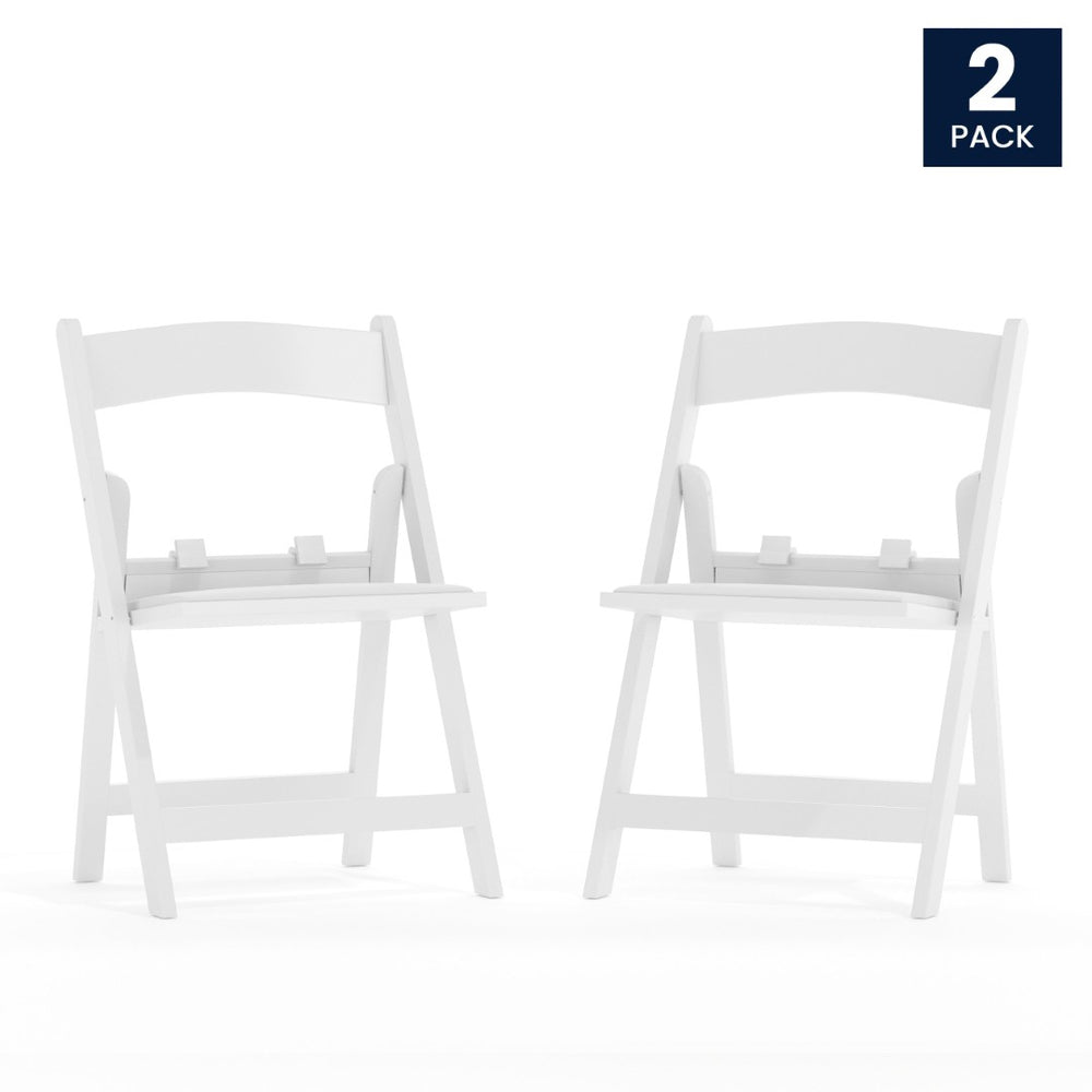 English Elm HERCULES Kids Folding Chairs Set of 2 | Durable, Lightweight Resin with Padded Seats for Events 2-LE-L-1K-GG