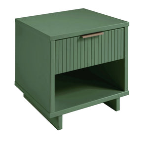 Manhattan Comfort Granville Modern 2- Piece Nightstand Sage Green 2-NS-5003