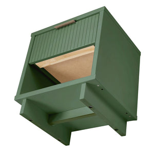 Manhattan Comfort Granville Modern 2- Piece Nightstand Sage Green 2-NS-5003