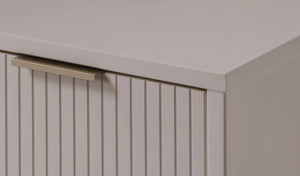 Manhattan Comfort Granville Modern 2- Piece Nightstand Light Grey 2-NS-5006