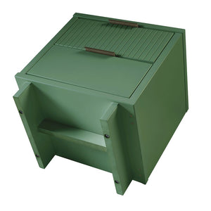 Manhattan Comfort Granville Modern 2- Piece Nightstand Sage Green 2-NS-5013