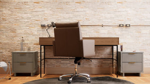 Manhattan Comfort Granville Modern 2- Piece Nightstand Light Grey 2-NS-5016