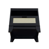 Manhattan Comfort Sheridan Mid-Century Modern Nightstand - Set of 2 Black 2-NS-5GLF-BK