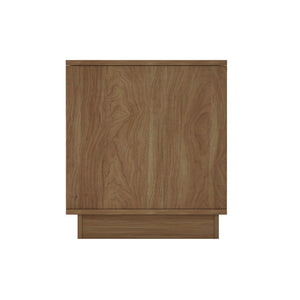 Manhattan Comfort Horizon Nightstand - Elegant Minimalist Design With Spacious Drawers And Easy No-tool Assembly Maple Mdp 2-ns003-mp