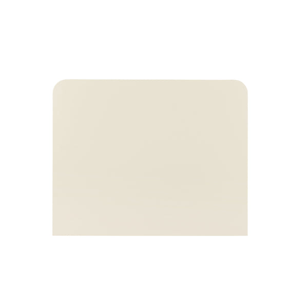 Manhattan Comfort Ella Nightstand With Two Full Extension Drawers - Effortless Elegance For Modern Living Spaces Cream Mdf 2-ns005-cr