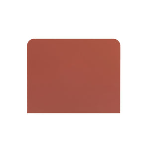 Manhattan Comfort Ella Nightstand With Two Full Extension Drawers - Effortless Elegance For Modern Living Spaces Terracotta Mdf 2-ns005-or