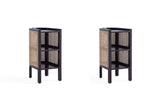 Versailles Industry Chic End Table - Set of 2