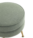 Bailey Ottoman in Sage Green with Gold Feet- Set of 2 2-OT003-SG Manhattan Comfort