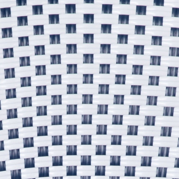 English Elm 2 Pack Lourdes Indoor/Outdoor Bistro Stacking Chairs - Durable, Stylish, and Easy to Maintain White & Navy/Natural Frame 2-SDA-AD642002A-WHNVY-NAT-GG