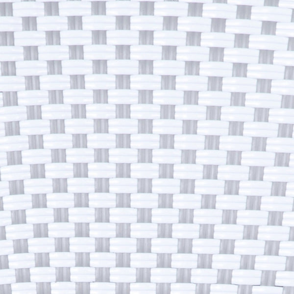 English Elm 2 Pack Lourdes Indoor/Outdoor Bistro Chairs - Stylish, Durable, and Perfect for Any Setting! White & Gray/Natural Frame 2-SDA-AD642002S-WHGY-NAT-GG