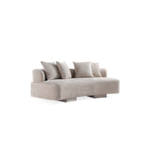 2-Piece Verandah 90.6" Sofa and 112" XL Sofa in Beige 2-SFLS1617-BE Manhattan Comfort