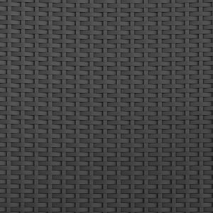 English Elm Maxim Set of 2 Stylish Stackable Wicker Dining Chairs with Arms - Weather-Resistant & Durable Design Gray 2-TW-3WBE073-GY-GG