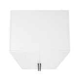 Lee Wardrobe Closet 1.0 in White - Set of 2 2-WC001-WH Manhattan Comfort