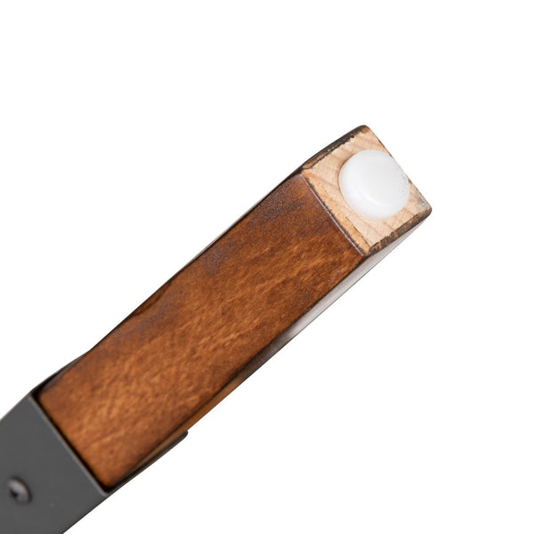 English Elm Jackson 2 Pack Commercial-Grade Rustic Wood Dining Chairs for Stylish High-Traffic Spaces Walnut 2-XU-DG-W0236-GG