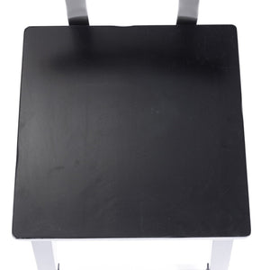 English Elm Jackson 2 Pack Commercial-Grade Industrial Wood Barstools for Durable Home and Restaurant Seating Black 2-XU-DG-W0236B-BLK-GG