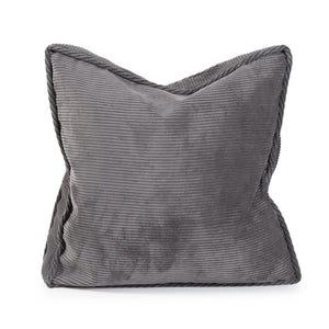 Howard Elliott Gusseted Pillow 20x20 Velvet Softness - Hand-sewn Craftsmanship For Ultimate Relaxation & Comfort Gray 88% Poly,12% Nylon 20-1346f-howard-elliott