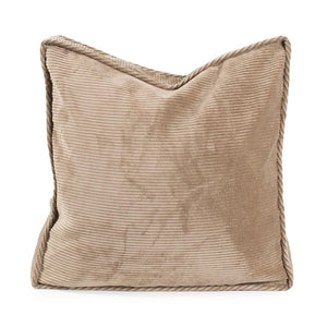 Howard Elliott Gusseted Pillow 20x20 Velvet Softness - Hand-sewn Craftsmanship For Ultimate Relaxation & Comfort Brown 88% Poly,12% Nylon 20-1347f-howard-elliott