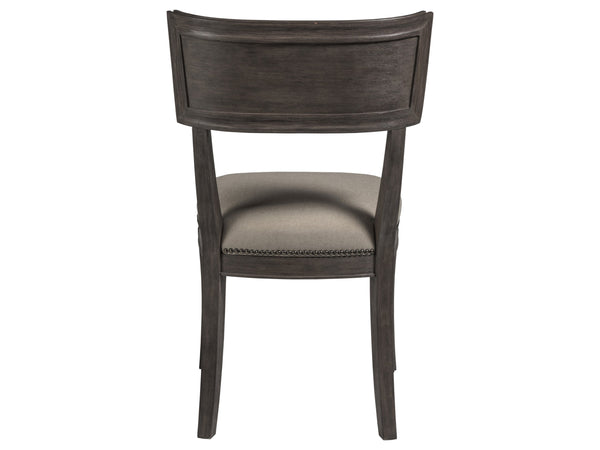 Lexington Artistica Home Aperitif Side Chair - Elegant Mahogany Design With Upholstered Seat, Nailhead Trim & Distinct Finishes Antico Wood 2000-880-39-01