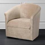 Comfort Pointe Elizabeth Sand Swivel Chair Sand