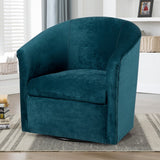 Comfort Pointe Elizabeth Ocean Swivel Chair Ocean