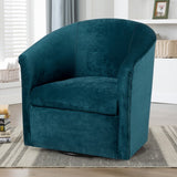 Comfort Pointe Elizabeth Ocean Swivel Chair Ocean