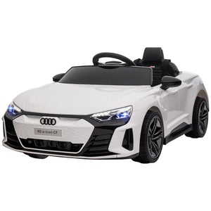 English Elm Aosom Licensed Audi Rs E-tron Gt 12v Kids Electric Ride on Car with Remote Control W2225P217176