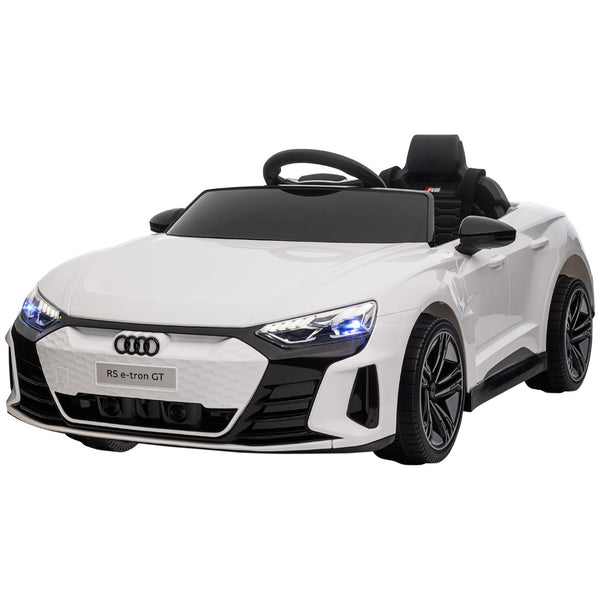 English Elm Aosom Licensed Audi Rs E-tron Gt 12v Kids Electric Ride on Car with Remote Control W2225P217176