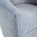 Comfort Pointe Lynton Swivel Chair Indigo