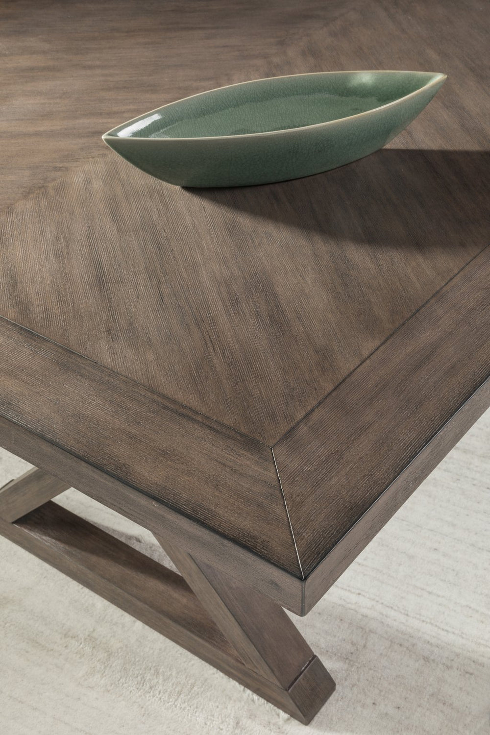 Lexington Artistica Home Ringo Rectangular Dining Table - Elegant Mahogany Design Extends To 110"W, Seats Up To 10 Comfortably Antico Wood 2003-877-39