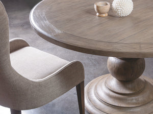 Lexington Artistica Home Axiom Round Dining Table - Elegant Mahogany Design For Modern Homes, Seats Up To Five With Style Grigio Wood 2005-870c-41