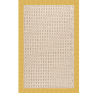 Capel Rugs Creative Concepts - Customizable Zoe Collection Rugs For Indoor & Outdoor Use, Fade & Stain Resistant Canvas Canary 100% Olefin Base W,Border 2008rs07091000137
