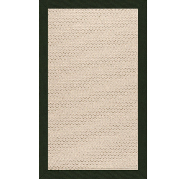 Capel Rugs Creative Concepts - Customizable Zoe Collection Rugs For Indoor & Outdoor Use, Fade & Stain Resistant Canvas Fern 100% Olefin Base W,Border 2008rs00240036274