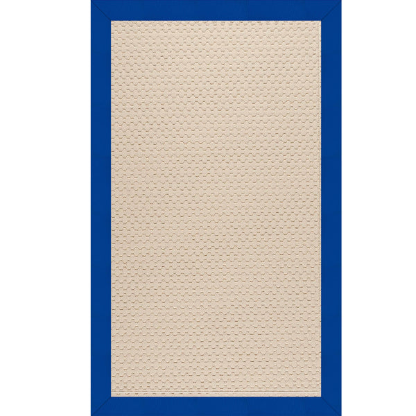Capel Rugs Creative Concepts - Customizable Zoe Collection Rugs For Indoor & Outdoor Use, Fade & Stain Resistant Canvas Pacific Blue 100% Olefin Base W,Border 2008rs07090709440