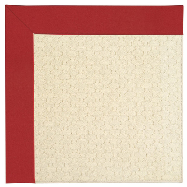 Capel Rugs Creative Concepts - Customizable Zoe Collection Rugs For Indoor & Outdoor Use, Fade & Stain Resistant Canvas Jockey Red 100% Olefin Base W,Border 2008gs0709527