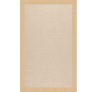 Capel Rugs Creative Concepts - Customizable Zoe Collection Rugs For Indoor & Outdoor Use, Fade & Stain Resistant Canvas Antique Beige 100% Olefin Base W,Border 2008rs07090709717