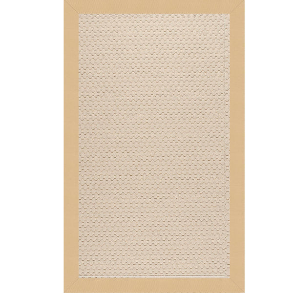 Capel Rugs Creative Concepts - Customizable Zoe Collection Rugs For Indoor & Outdoor Use, Fade & Stain Resistant Canvas Antique Beige 100% Olefin Base W,Border 2008rs07090709717