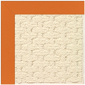 Capel Rugs Creative Concepts - Customizable Zoe Collection Rugs For Indoor & Outdoor Use, Fade & Stain Resistant Canvas Tangerine 100% Olefin Base W,Border 2008rs07090709815
