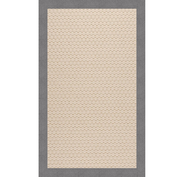 Capel Rugs Creative Concepts-zoe Collection Customizable Indoor Outdoor Rug For Unique Home Décor Canvas Slate 100% Olefin Base W,Border 2009rs04000600372
