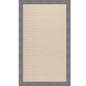 Capel Rugs Creative Concepts-zoe Collection Customizable Indoor Outdoor Rug For Unique Home Décor Canvas Slate 100% Olefin Base W,Border 2009rs04000400372