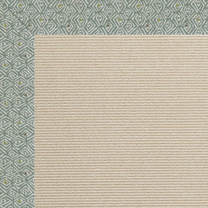 Capel Rugs Creative Concepts-zoe Collection Customizable Indoor Outdoor Rug For Unique Home Décor Profile Lake 100% Olefin Base W,Border 2009gs0709414