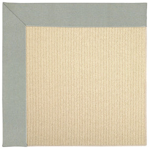 Capel Rugs Creative Concepts-zoe Collection Customizable Indoor Outdoor Rug For Unique Home Décor Canvas Spa Blue 100% Olefin Base W,Border 2009rs07090709427