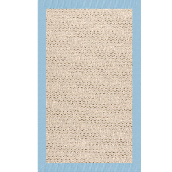 Capel Rugs Creative Concepts-zoe Collection Customizable Indoor Outdoor Rug For Unique Home Décor Canvas Air Blue 100% Olefin Base W,Border 2009rs07091000437