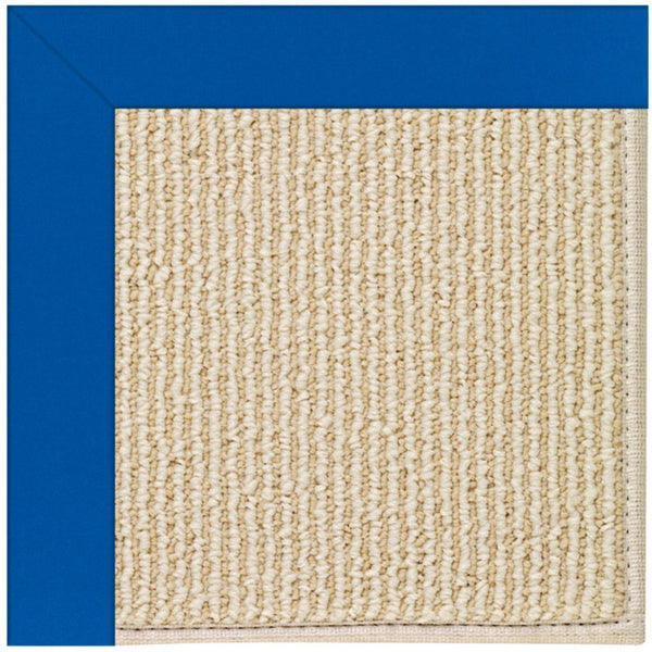 Capel Rugs Creative Concepts-zoe Collection Customizable Indoor Outdoor Rug For Unique Home Décor Canvas Pacific Blue 100% Olefin Base W,Border 2009gs0709440