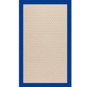 Capel Rugs Creative Concepts-zoe Collection Customizable Indoor Outdoor Rug For Unique Home Décor Canvas Pacific Blue 100% Olefin Base W,Border 2009rs07090709440