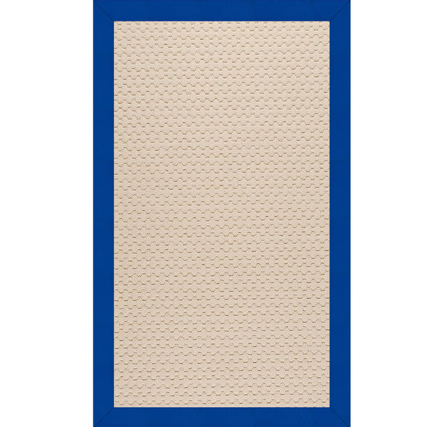 Capel Rugs Creative Concepts-zoe Collection Customizable Indoor Outdoor Rug For Unique Home Décor Canvas Pacific Blue 100% Olefin Base W,Border 2009rs07090709440