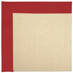Capel Rugs Creative Concepts-zoe Collection Customizable Indoor Outdoor Rug For Unique Home Décor Canvas Jockey Red 100% Olefin Base W,Border 2009gs0709527