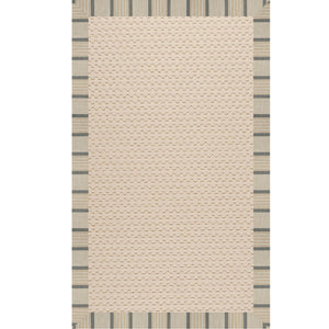 Capel Rugs Creative Concepts-zoe Collection Customizable Indoor Outdoor Rug For Unique Home Décor Cove Pebble 100% Olefin Base W,Border 2009ns02061000755