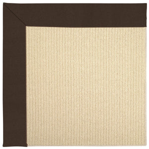 Capel Rugs Creative Concepts-zoe Collection Customizable Indoor Outdoor Rug For Unique Home Décor Canvas Bay Brown 100% Olefin Base W,Border 2009rs03000500787